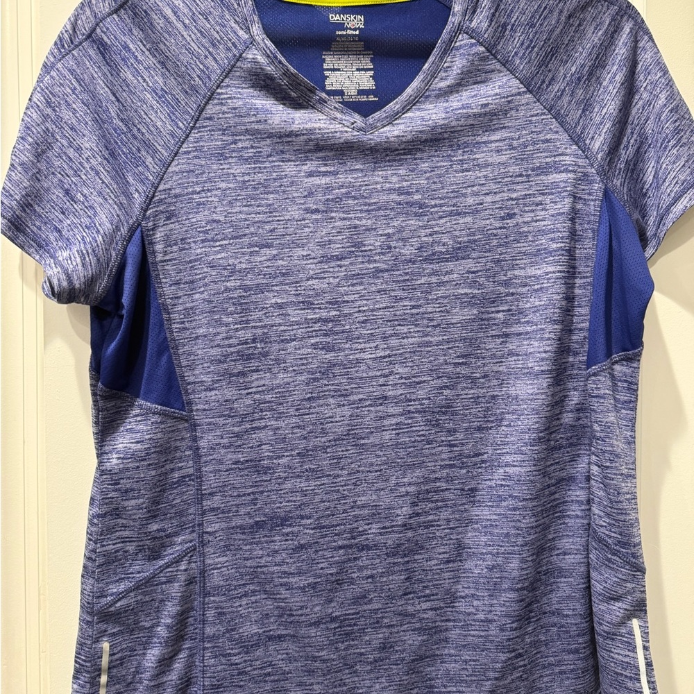 Danskin Now Blue/Purple Athletic Top